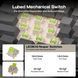 Бездротова механічна клавіатура EPOMAKER x Aula F75 (LEOBOG Reaper Switch) M3149 фото 6